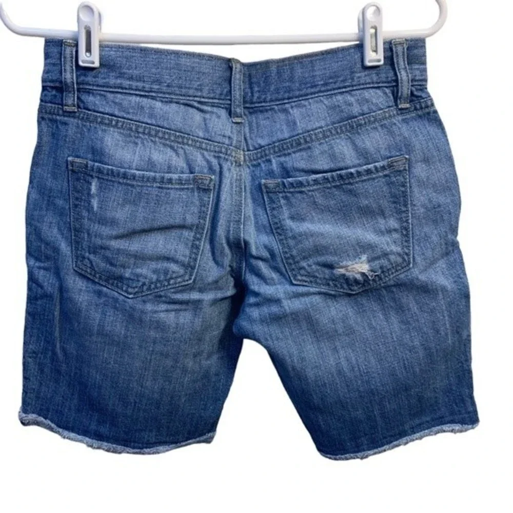 Loft Bermuda Jean Shorts Size 0 or UK 25 - Picture 2 of 7